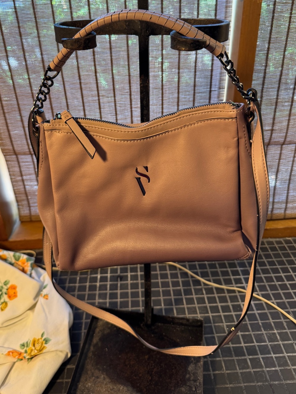 Women's Taupe Shoulder Bag simply Vera